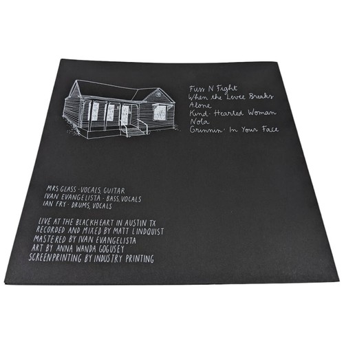 Mrs Glass - Live At The Blackheart (White Vinyl, 2014) RARE OOP Record - Picture 4 of 7