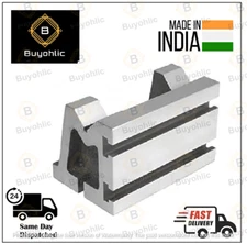 Buyohlic Graded Caste Iron Vee Angle Plates-stress Relieved T- Slotted