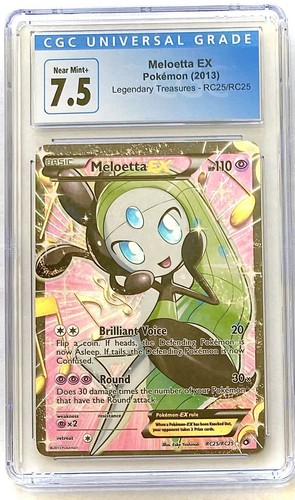 Meloetta-EX graded CGC 7.5 for sale on eBay