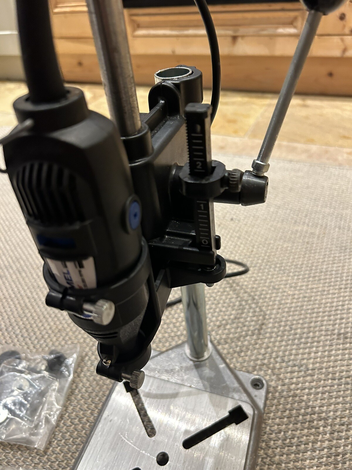 DREMEL Multi Pro Deluxe Drill Press Stand Model 212 Type II Workstation