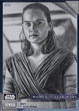 [DIGITAL] Topps Star Wars - Rey - Women of Star Wars 24 - Digital Galaxy Sketch