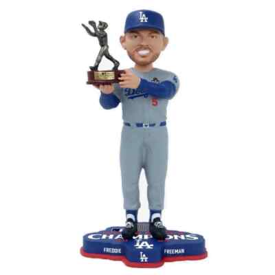 World Series Trophy FOCO Freddie Freeman 2024 World Series MVP