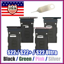 OEM SIM Card Tray Holder Slot +Pin For Samsung Galaxy S22 / S22+ Plus / S22Ultra