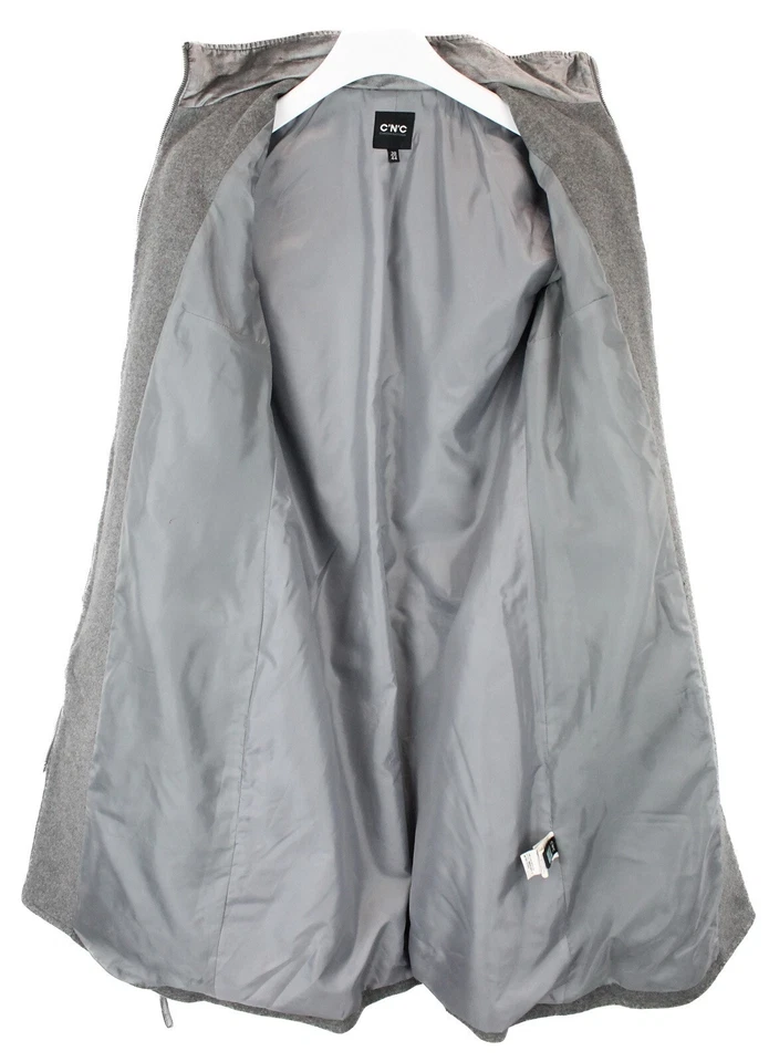 Abrigo largo C 'N' C Disfraz Nacional para mujer grande mezcla de cachemir Foto 4 de 4