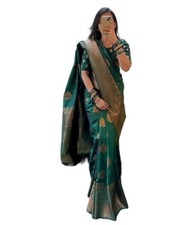 Bollywood Designer Soft Silk indian Traditional Saree With Latest Design in USA