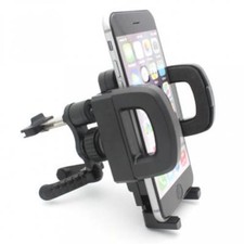 SOPORTE DE TELÉFONO CON VENTILACIÓN DE AIRE ACONDICIONADO PARA MONTAJE EN COCHE BASE GIRATORIA U8F para SMARTPHONES