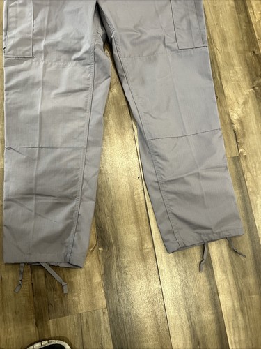 NWT Propper BDU Trouser Cargo Pants Mens Size XLR XL Reg Gray Ripstop Button Fly - Picture 6 of 9