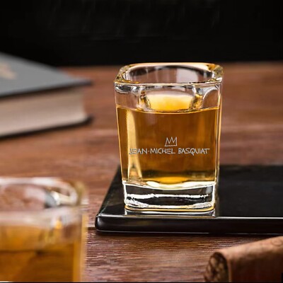 JEAN-MICHEL BASQUIAT Whiskey Shot Glass