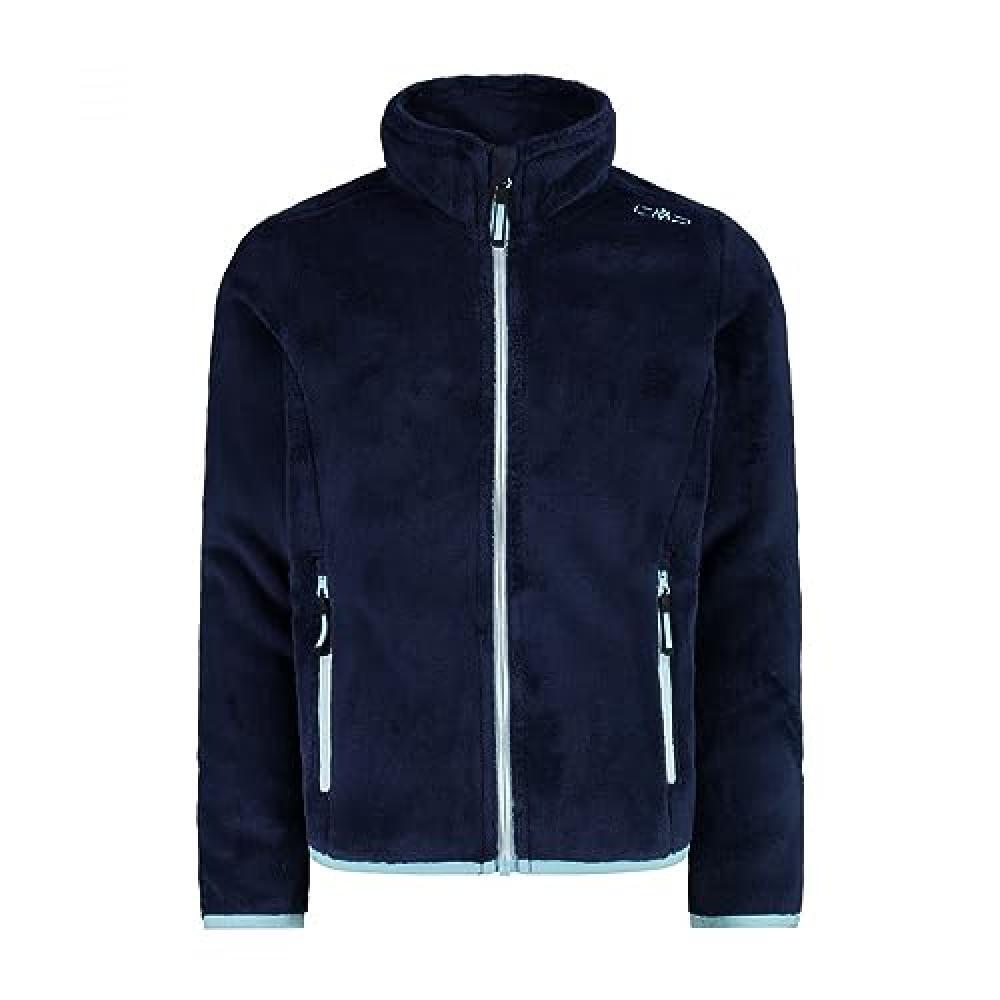 (TG. 176) CMP - Giacca in pile da bambini, B. Blue-Anice, 176 - NUOVO