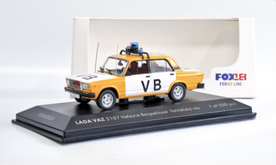 Lada 2107 VB Public Safety Command Car, 1/43, Fox18 - Foxtoys