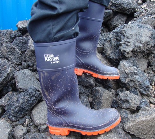 DICKIES LANDMASTER SAFETY WELLY BOOTS 