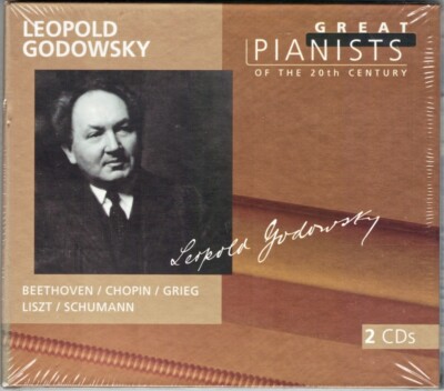 Leopold GODOWSKY GREAT PIANISTS OF THE 20TH CENTURY Beethoven