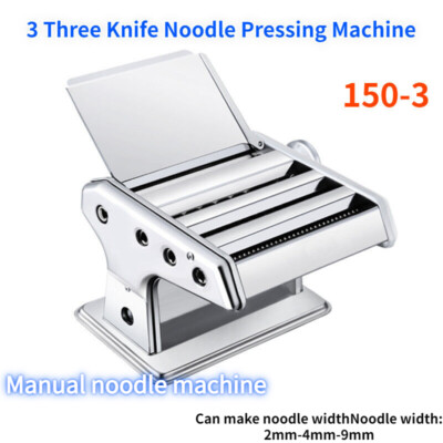 Pasta Noodle Maker Machine Cutter Fresh Spaghetti Roller Dumpling Skin machine