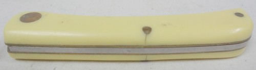 Vintage Case XX 3137 Sod Buster Jr Miniature Yellow Handle Folding Pocket Knife - Picture 7 of 12