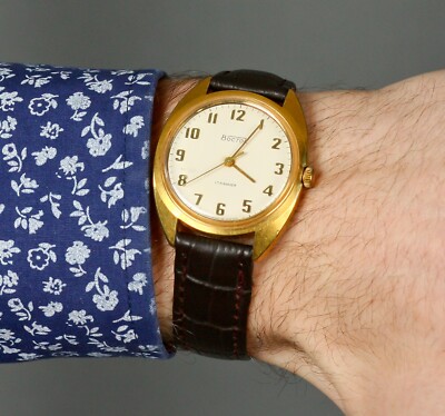 Wrist Watch Vintage Watches On Uk Wostok Vintage Men Wrist Watch