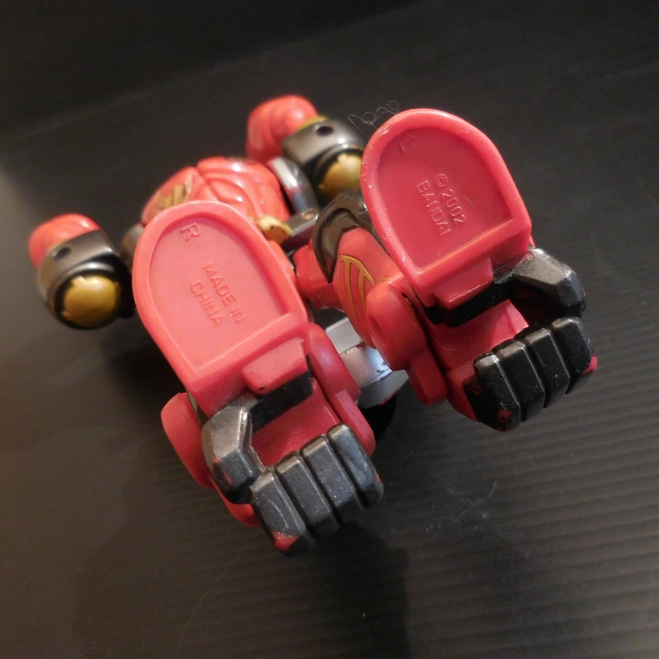 Robot transformer figurine personnage homme jouet vintage 2002 BANDAI N4561 - Photo 3/4