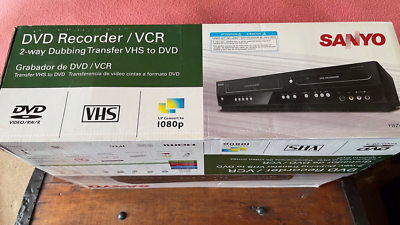 SANYO Funai FWZV475F DVD/VCR Combo Recorder VHS to DVD/TV to DVD