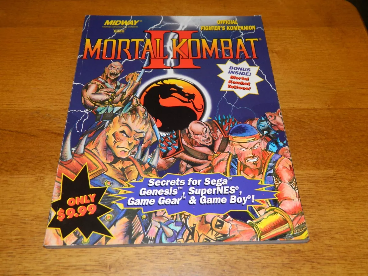 Mortal Kombat II: Fighters Kompanion (Brady Games)