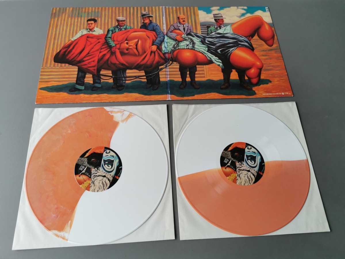 THE MARS VOLTA lim white orange marbled Vinyl 2LP Amputechture