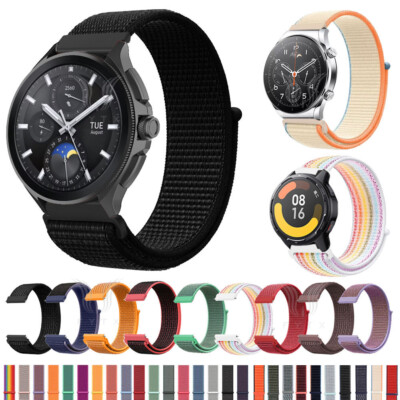 Für Xiaomi Watch S4 / S3 /S1 /S1 Active /S1 Pro / 2 Pro Nylon Loop Sport Armband