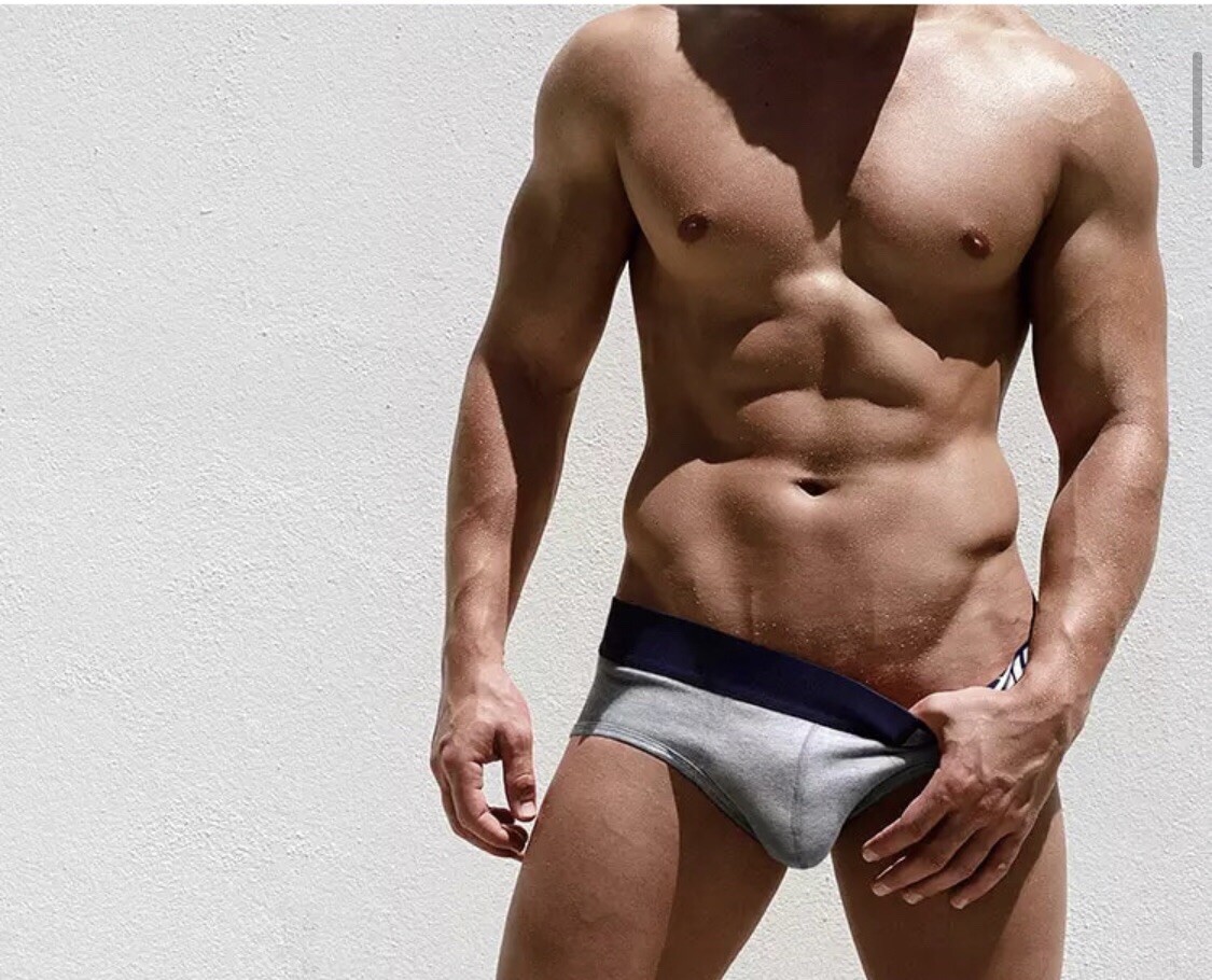 Pink Hero Gay Interest Briefs Sexy XXL White perfect Fit bulge enhance bear  | eBay