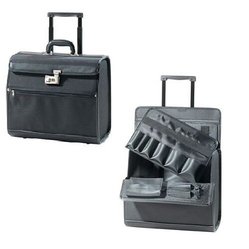 Comair Werkzeugkoffer Lock auf Rollen schwarz Stoff 38 x 42 x 33 cm - Bild 1 von 1