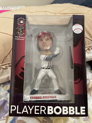 Serial #128/144 Freddie Freeman 2020 Braves STADIUM EXCLUSIVE 5 Inch Bobblehead