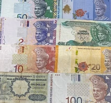 MALAYSIAN RINGGIT BANKNOTES - CHOICE OF NOTE & STYLE - MALAYSIA - INC BORNEO