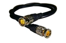 BNC Coaxial Cable  for Video/CCTV 75 ohm Gold-plated Heavy Duty 3 ft (#990-011)