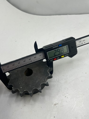 TSUBAKI H50B16F-3/4 ROLLENKETTENRAD 16 ZÄHNE 0,75" BOHRUNG STAHL - Bild 5 von 9
