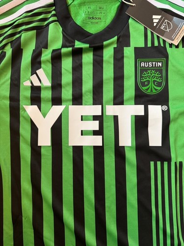 Adidas MLS 2023/2024 Austin FC Authentic Home Soccer Jersey Size XL HI1836 - Picture 3 of 7