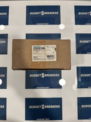 Siemens ED63S100A, 100 Amp, 600 Volt, 3 Pole, Molded Case Switch- WARRANTY
