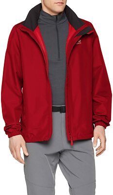 Jack Wolfskin Stormy Point Hartschale Herren Kapuzenjacke wasserdicht winddicht M