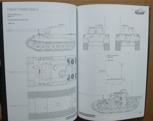PzKpfw V PANTHER Ausf.A - Armor PhotoGallery ENGLISH Rare!! - Picture 4 of 5