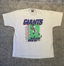 NY Giants “Road Crew” Away Games Vintage TShirt—FOTL BEST Tag—Made In USA—XL