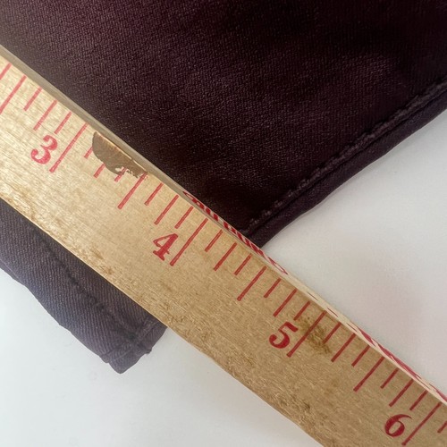 H&M Super Skinny High Waist Jeggings Womens Size 26/30 Burgundy Coated Denim - Picture 11 of 11