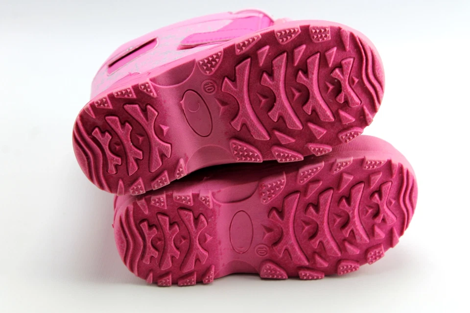 Koala Niños Niñas Rosa Cremallera Botas de Nieve Plateadas Copos de Nieve Niñas 7 Foto 4 de 4