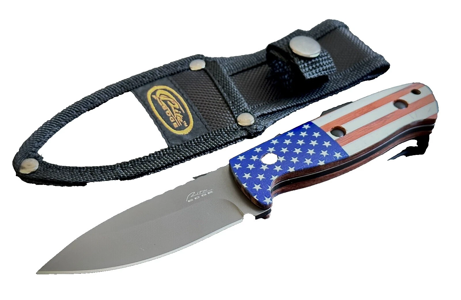 Stainless Steel Blade Drop Point Boot Collectible Fixed Blade Knives
