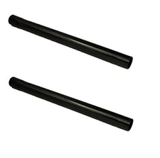 2 x 19" Vacuum Cleaner Attachment Plastic Wand Pipe Hose Tool Extension 1.25 ID
