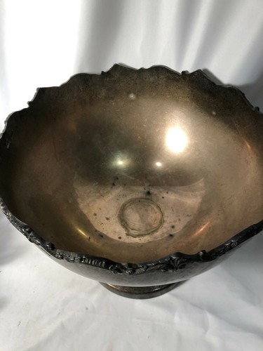 Vintage Mid-century Birmingham Silver Company Punch Bowl, 12 Cups, Tray, 1950s, - Picture 6 of 12