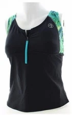 Speedo Tankini Swimsuit Top Women's Quick Dry  Full Coverage Swim Top