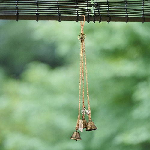 Witch Bell Wind Chime Hanging Witch Bells Door Hanger Bells for Good Luck - Picture 7 of 9