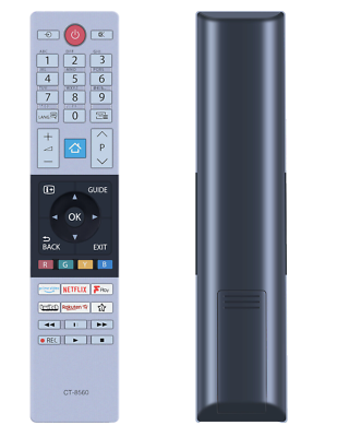 Telecomando Universale CT-8560 Per TV Toshiba – 32LK3C63DB, 43UK3C63DB, 50UK3C63DB, UK