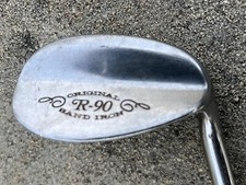 VINTAGE Wilson Original R-90 Sand Iron Wedge Factory Brown Coated Steel Shaft RH