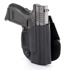 FN - OWB Paddle Holster - Matte Black & Black Carbon Fiber