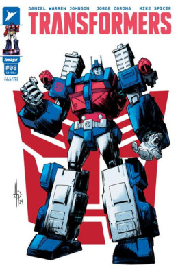 TRANSFORMERS #8 (HOWARD 2ND PRINT FORTRESS MAXIMUS VARIANT) ~ IMAGE SKYBOUND