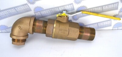 CONBRACO - 1-1/2'' Bronze Ball Valve 7-107-01 w/ Additional Fittings (NEW)