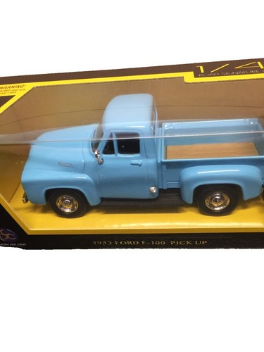 Mattel Hot Wheels 1956 Ford F-100 Truck - Blue, 1:64 Scale, Die-Cast Metal Car, 2011 Collection (93/244)