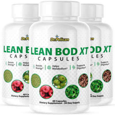 Lean Bod XT- Metabolism Support, Weight Management Supplement- 3 Bottles