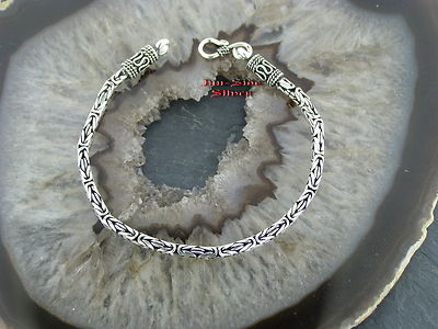 Königskette Armband das Original 3mm 925 Silber Königsarmband Bali Balichain 